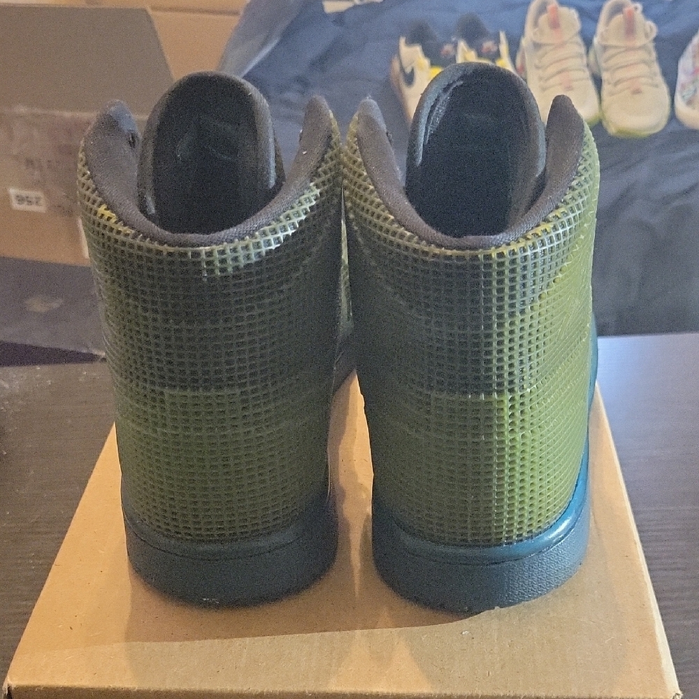 Jordan 1 Retro 4Lab1 Rare Tropical Teal (2014) Mens 10 Womens 11.5 EUC - Picture 5 of 10